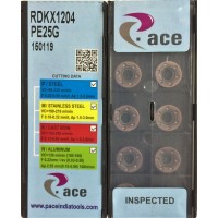 Milling inserts RDKX1204MO-BG PE25G 10 PCS 